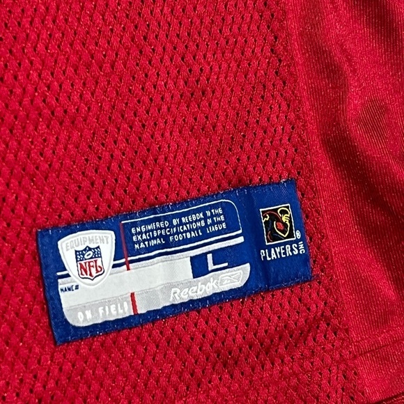 Boys Kids Eli Manning New York Giants NFL Football Red Sports Jersey - Picture 8 of 8